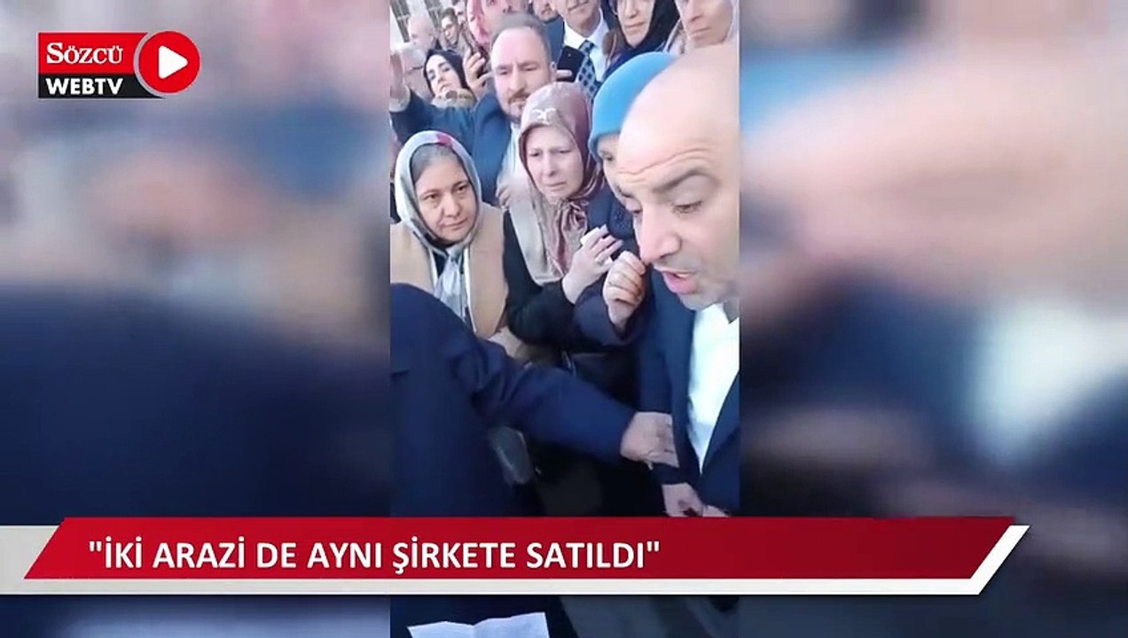 Mera arazilerini satan AKP'li belediyeyi Cumhurbaşkanı Erdoğan'a şikayet ettiler