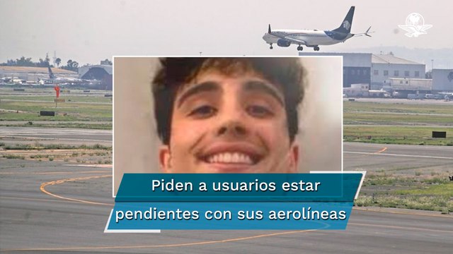 Demoras y cancelaciones en AICM por detención de hijo de El Chapo