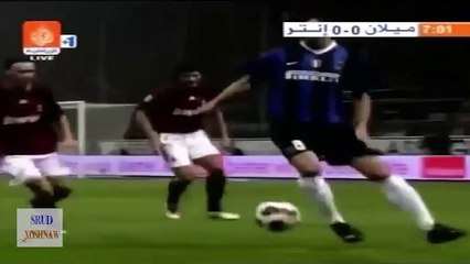 ديربي ميلانو - إنتر ميلان ضد  اي سي ميلان 4 - 3  موسم 2006 07 الشوط الأول