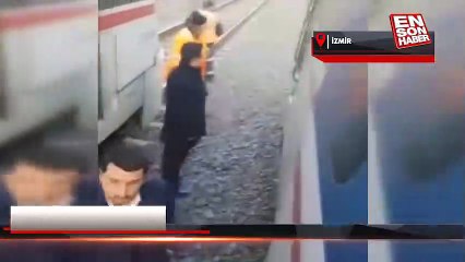 İZBAN arızalandı: Yolcular 'kalasla' tren değiştirdi