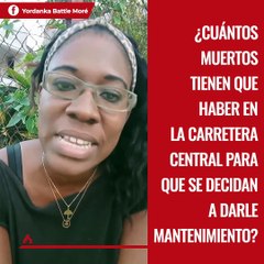 ¿Cuántos muertos tienen que haber en la Carretera Central para que se decidan a darle mantenimiento?
