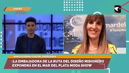 La embajadora de la ruta del diseño misionero expondrá en el Mar del Plata moda show