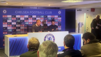 Graham Potter speaking after defeat to Man City