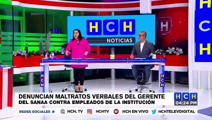 Denuncian agresiones verbales del gerente del SANAA contra empleados de la institución
