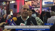 Juramentada directiva del Consejo Legislativo en Sucre - 05Ene @VPItv