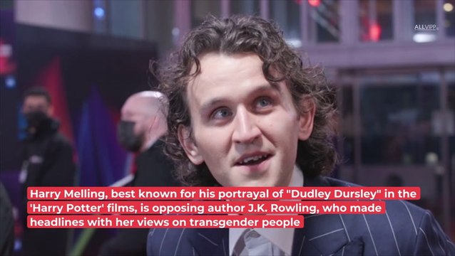 'Harry Potter' Dudley Star Harry Melling Takes On J.K. Rowling