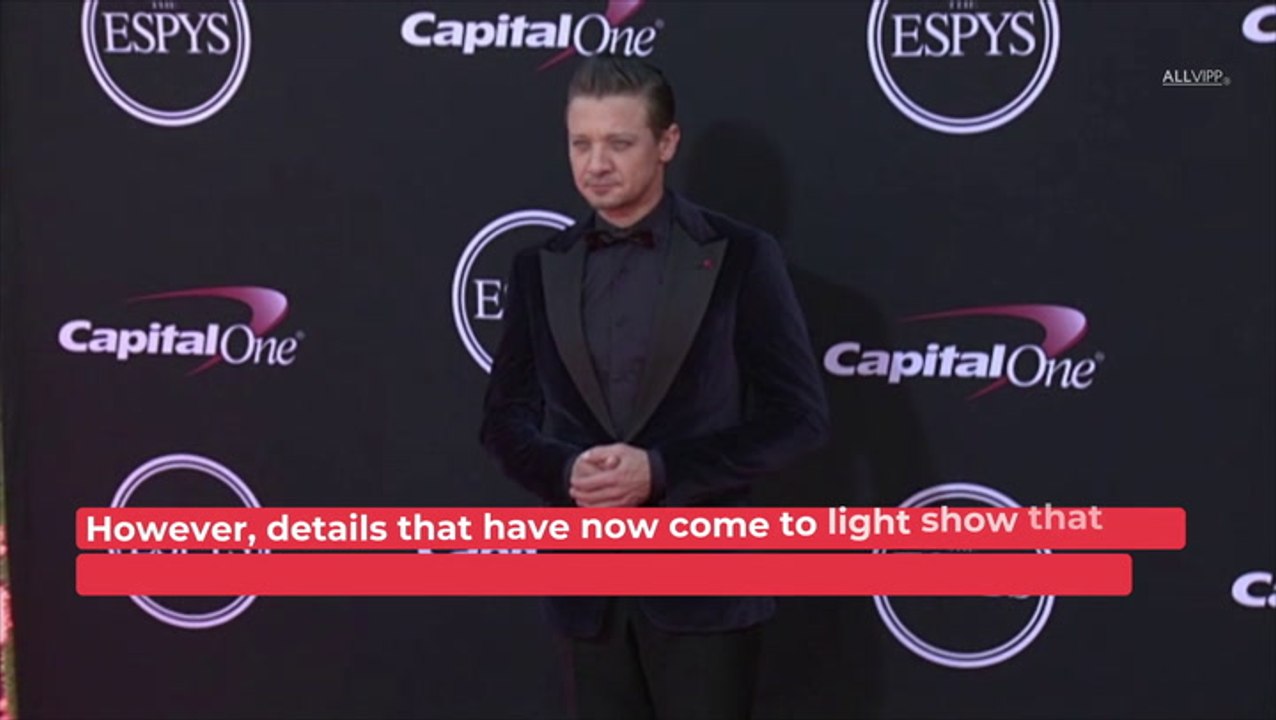 Shocking Details About Jeremy Renner's Accident Revealed