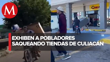 Comienzan los saqueos en comercios de Sinaloa tras la captura de Ovidio Guzmán