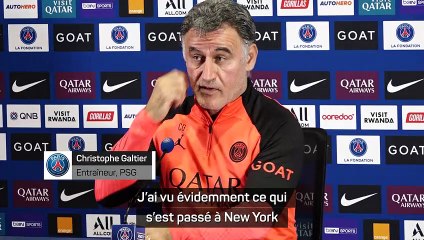 PSG - Galtier : "Il faut apprécier d'avoir Mbappé dans notre club mais aussi en France"