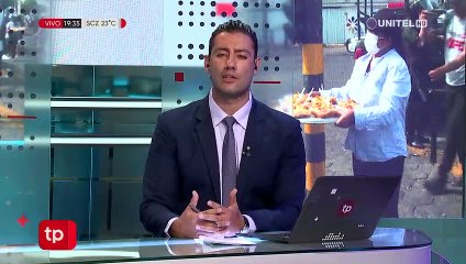 Esposas de transportistas invitaron comida a policías y estos no recibieron el plato