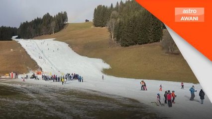 Perubahan Iklim | Sebahagian besar salji di resort ski Austria cair
