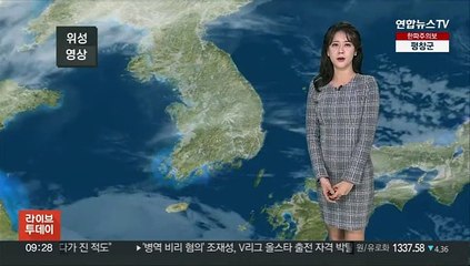 [날씨] 추위 주춤, 전국 공기질 탁해…퇴근길 '눈·비'