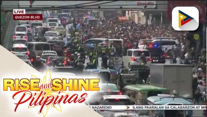 Lagay ng trapiko sa mga pangunahing kalsada sa Metro Manila