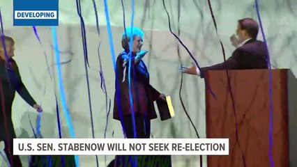 Michigan's U.S. Sen. Stabenow won't seek re-election in 2024
