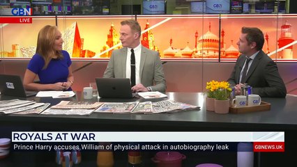 Prince Harry claims Prince William PHYSICALLY ATTACKED him during confrontation