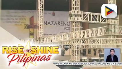 Paghahanda sa Quirino Grandstand para sa 'Walk of Faith', puspusan na