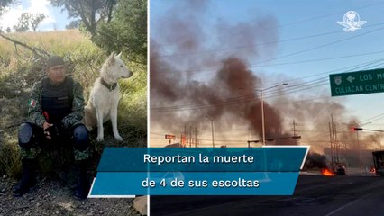 Asesinan a coronel en emboscada, tras recaptura de Ovidio Guzmán