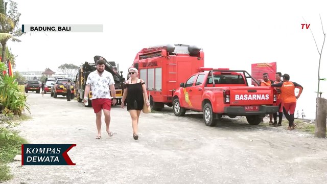 Wisatawan Terseret Ombak Pantai Batu Belig Ditemukan Tewas