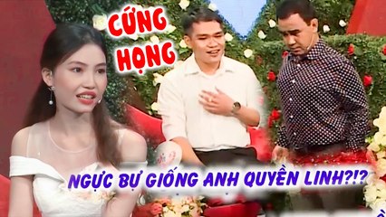 MC Quyền Linh CỨNG HỌNG giữa sân khấu vì gặp CÔ GÁI QUÁ BẠO DẠN mai mối cho bạn trai DẮT VỀ LUÔN