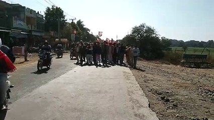 भाजपा ने किया अरनोद में प्रदर्शन, सौंपा ज्ञापन