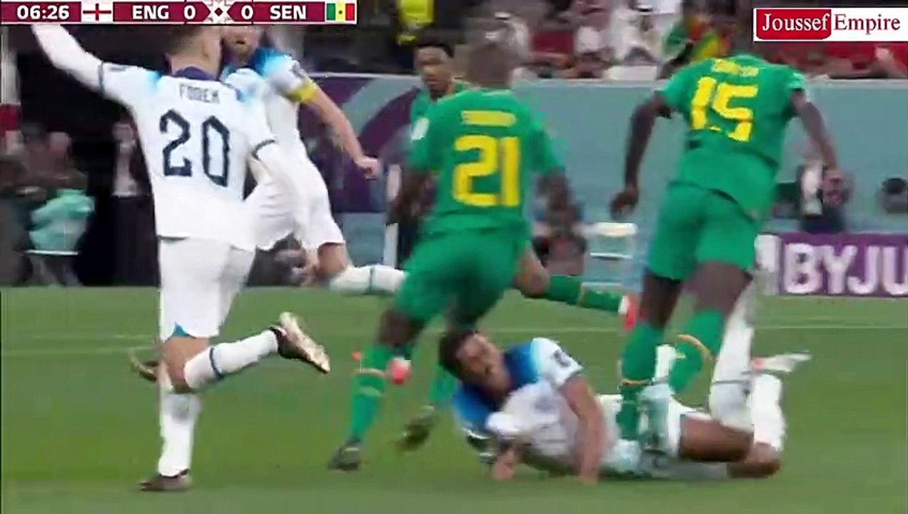 ملخص مباراة إنجلترا و السنغال England Vs ‎Senegal كأس العالم World Cup Qatar 2022