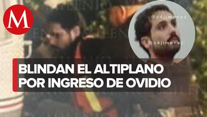 Ingresan a Ovidio Guzmán a penal del Altiplano en Almoloya