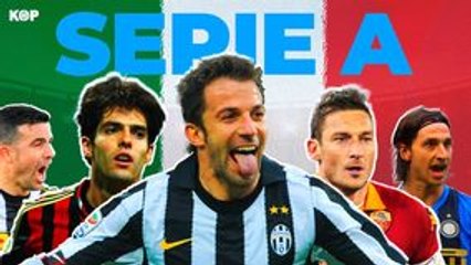  Top 20 des meilleurs joueurs de Serie A (XXIe siècle)