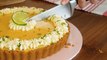 Tarte au citron vert ou tarte à la lime (Key lime pie) - recette facile
