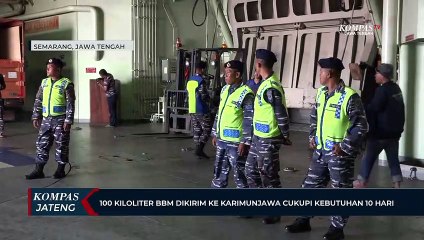 100 KilolIter BBM Dikirim ke Karimunjawa Cukupi Kebutuhan 10 Hari