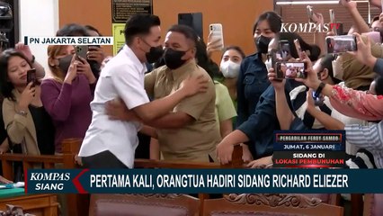 Orang Tua Eliezer Hadiri Persidangan Terakhir Sang Anak Sebelum Hadapi Tuntutan Jaksa