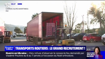 Video herunterladen: Le secteur des transports routiers prévoit de recruter au premier trimestre 2023