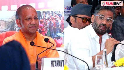 CM Yogi Adityanath से Suniel Shetty की गुहार, Boycott Bollywood को लेकर की ऐसी Request! FilmiBeat