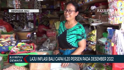 Laju Inflasi Bali Capai 6,20 Persen Pada Desember 2022