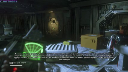 Alien isolation last survivor full walkthrough