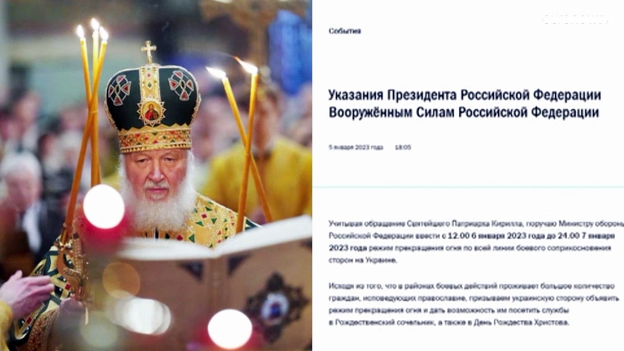 Путин хочет использовать Рождество как прикрыти...