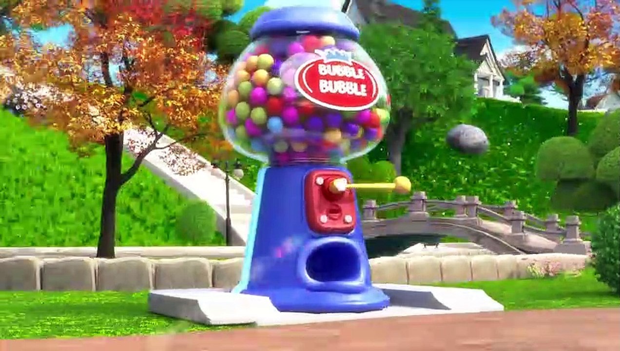 Chiya is our new mechanic! He is coming with his tools to fix the broken Gumball toy.