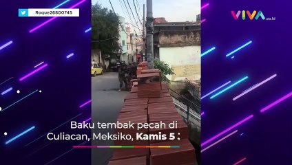 MEKSIKO MENCEKAM, Baku Tembak Penangkapan Gembong Narkoba
