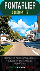 GARE  ET CENRE VILLE - PONTARLIER 3 - Voyage de Tourisme
