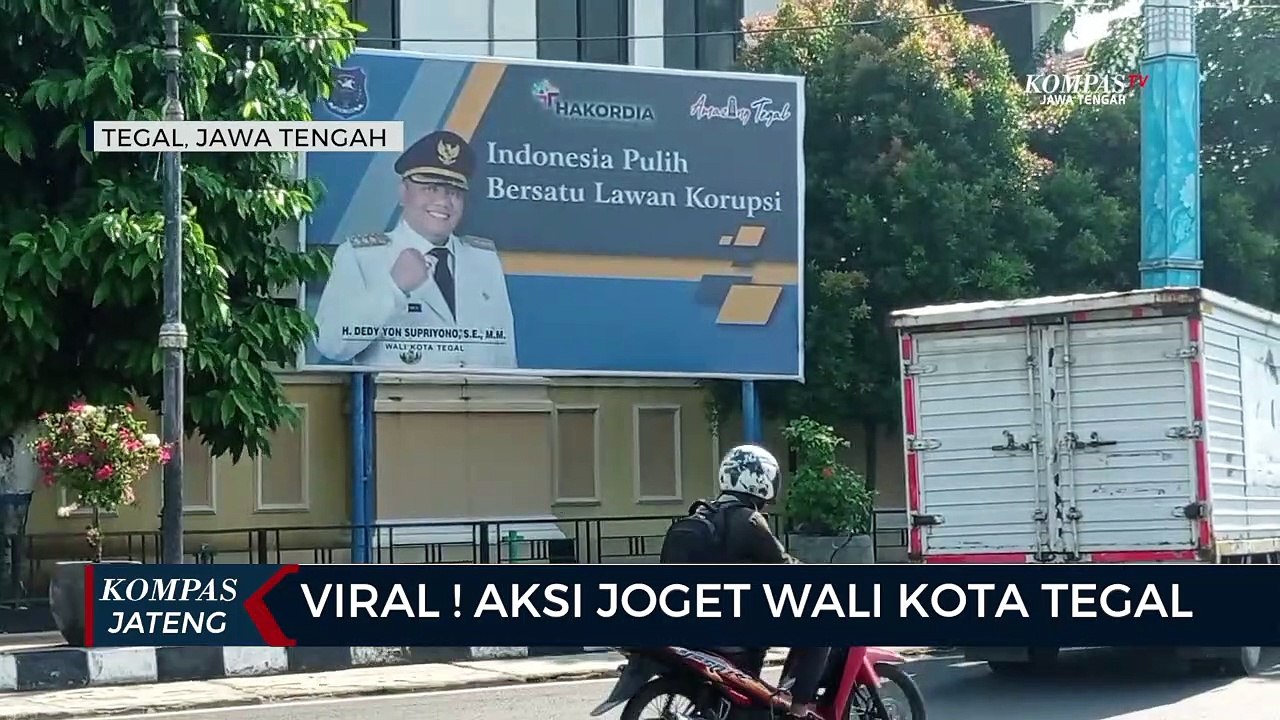 Viral! Aksi Joget Wali Kota Tegal