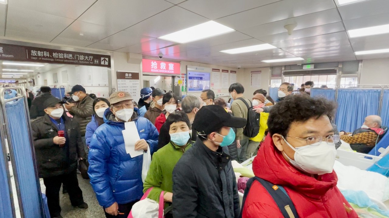 Shanghai hospitals overwhelmed as Covid cases spike