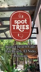 Liam's Beach Cafe, Lio Beach, El Nido