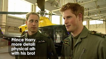 "He Wanted Me To Hit Him": Harry Details His Fight with William