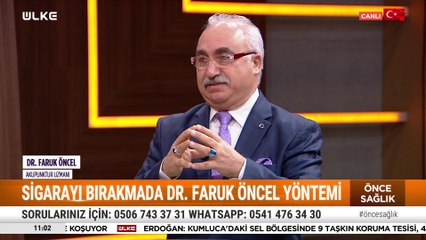 Önce Sağlık – Dr. Faruk Öncel | 8 Ocak 2023