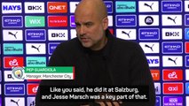 'It's in his DNA' - Guardiola sees no issue with Haaland's pressing ability