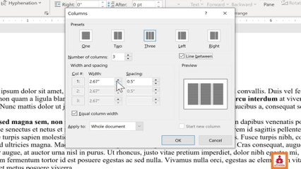 Make a Tri-fold Brochure in Word