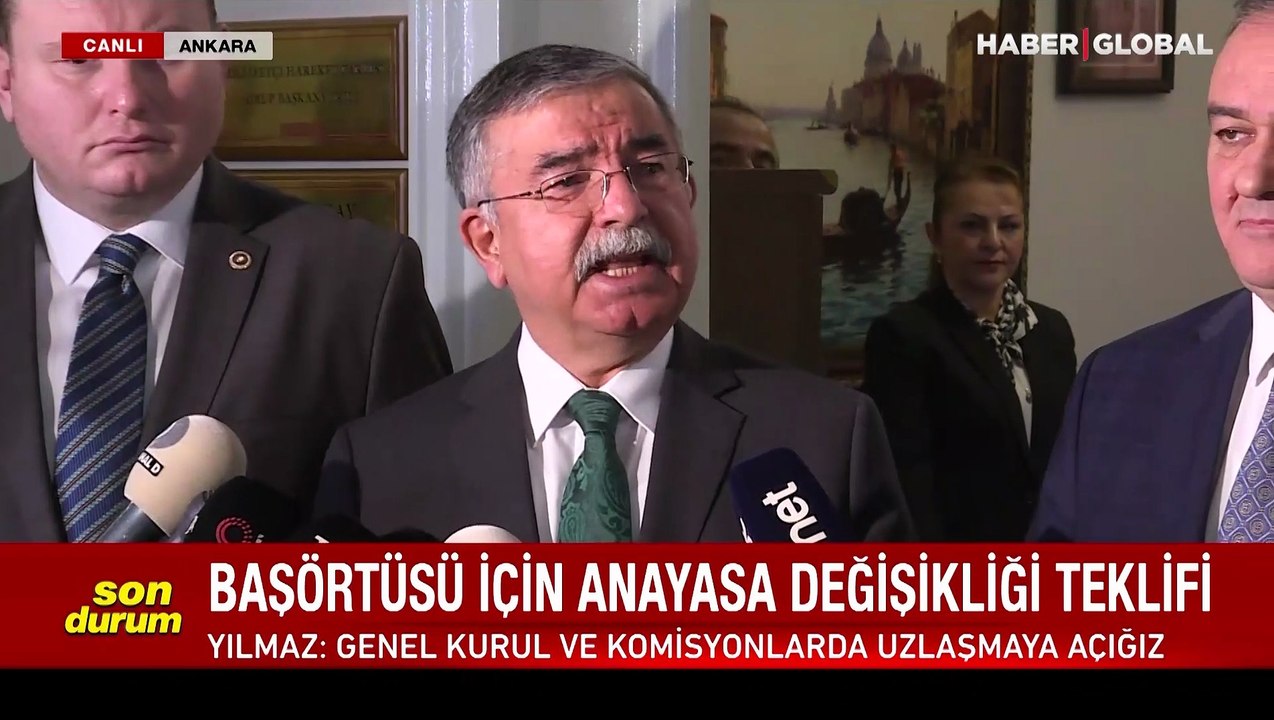 Başörtüsü için anayasa değişikliği teklifinde tarih belli oldu