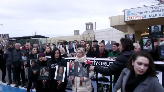 Çorlu tren katliamı davası öncesinde aileler, mahkeme önüne kadar yürüdü