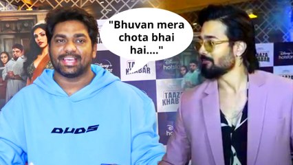 Zakir Khan Supports Bhuvan Bam On Release Of Taaza Khabar Web Series