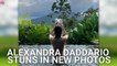 Alexandra Daddario Turned Her Tropical Skinny Dip Into A Cute Photo Session, No Bikini Required
