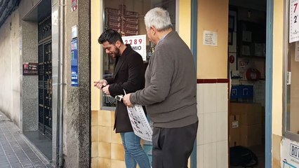Punto de venta de la calle Esperanza que ha vendido el segundo premio del Niño